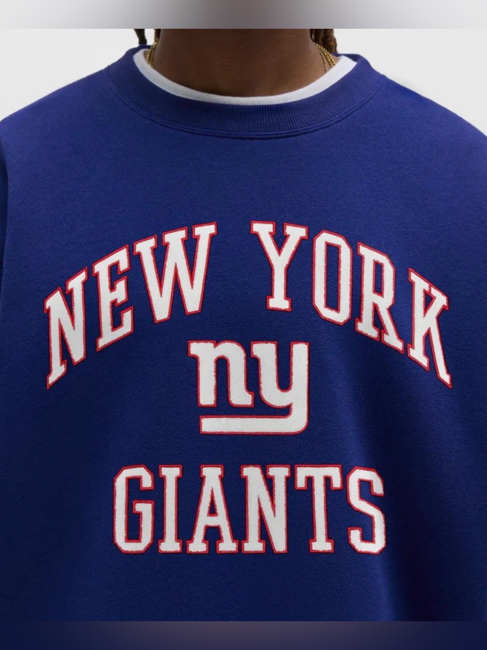 Men's New York Giants lululemon Larkspur Steady State Sweatshirt Size Medium